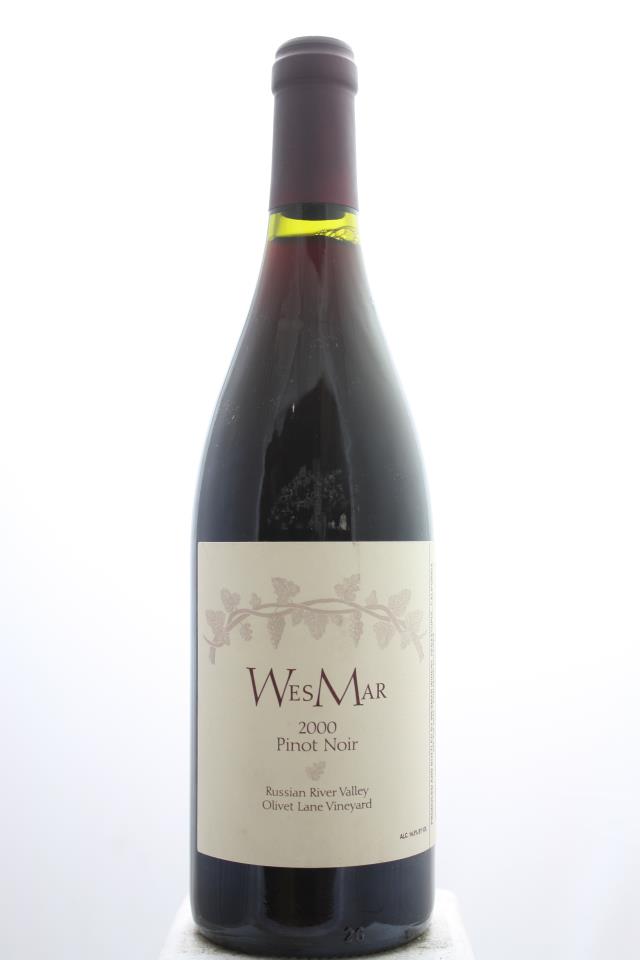 WesMar Pinot Noir Olivet Lane Vineyard 2000