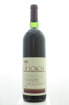 DeLoach Vineyards Zinfandel Estate Pelletti Ranch 1993