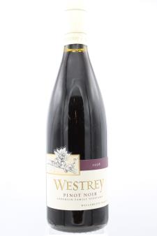 Westrey Pinot Noir Anderson Family Vineyard 1998