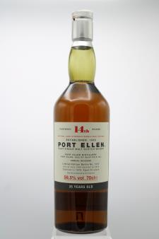 Port Ellen Single Malt Whisky Natural Cask Strength 35-Year-Old 14th Release 1978