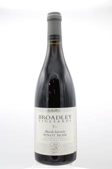 Broadley Cellars Pinot Noir Marcile Lorraine 1999