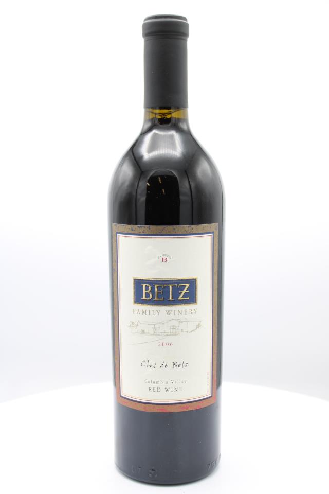 Betz Family Winery Proprietary Red Clos de Betz 2006