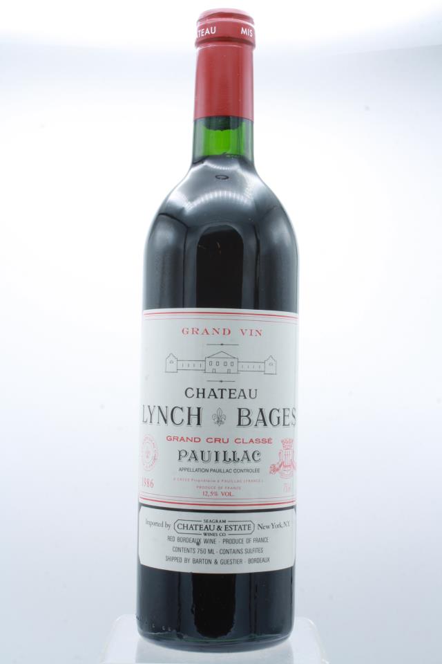 Lynch-Bages 1986