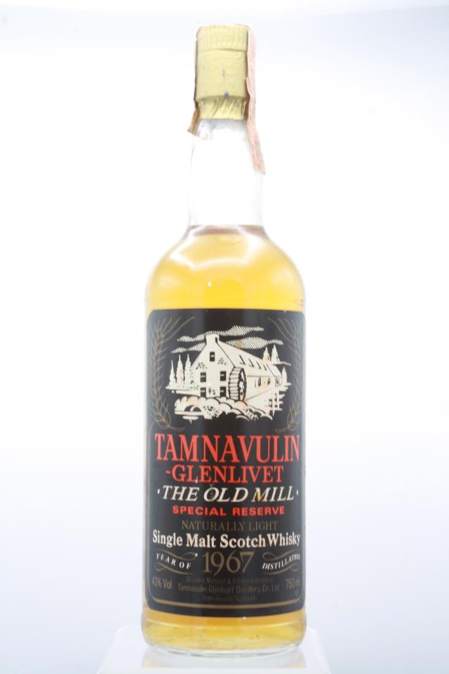 Tamnavulin Glenlivet Single Malt Scotch Whisky The Old Mill Special Reserve 1967