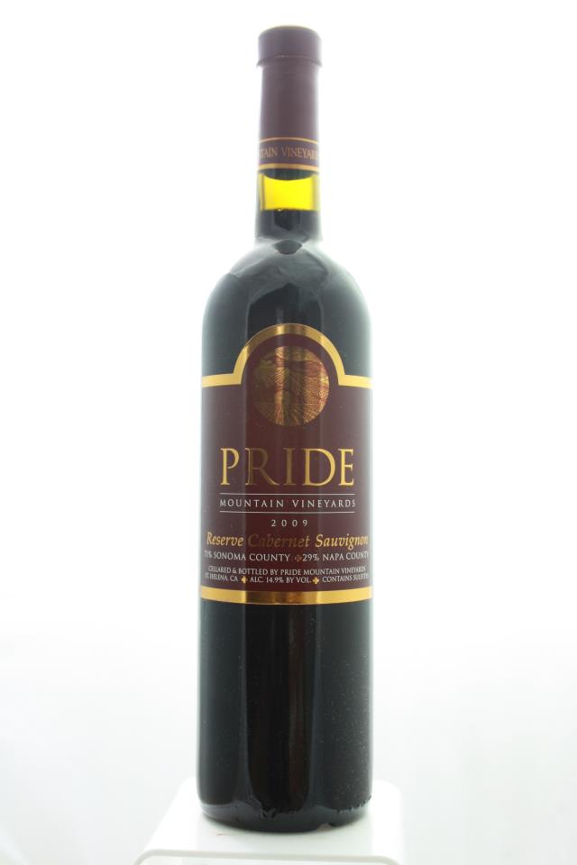 Pride Mountain Cabernet Sauvignon Reserve Sonoma County / Napa County 2009