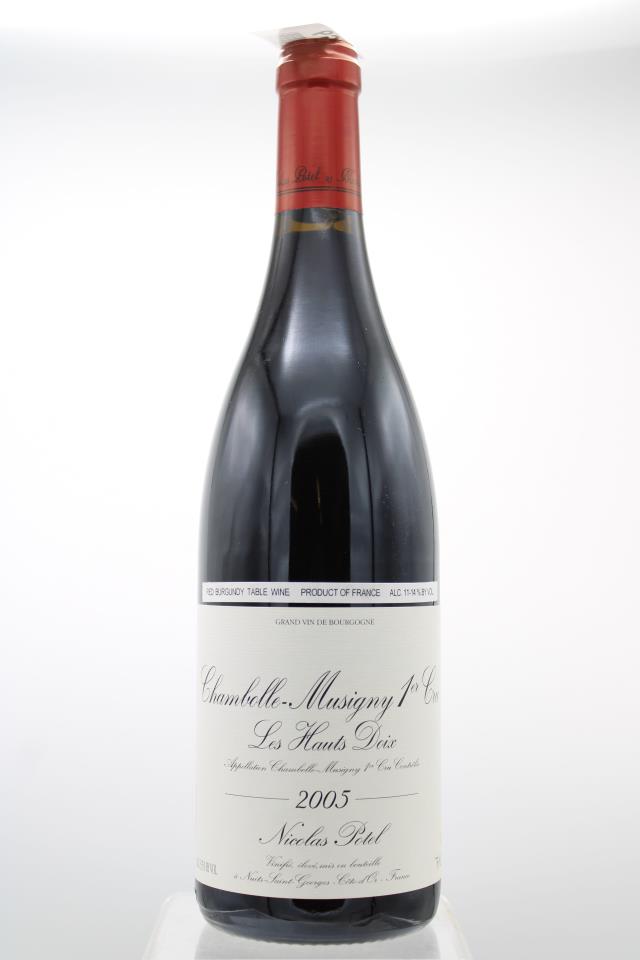 Nicolas Potel Chambolle Musigny Les Hauts Doix 2005