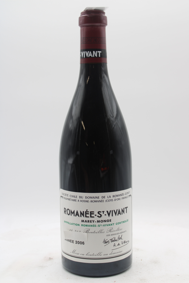 Domaine de la Romanée-Conti Romanée St. Vivant Marey Monge 2006