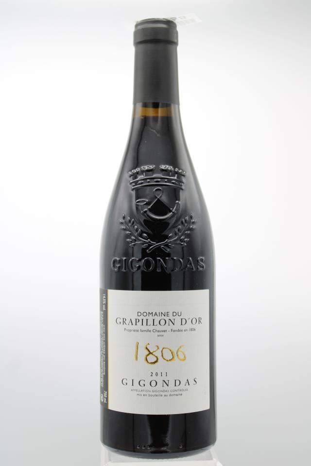 Grapillon d'Or Gigondas 1806 2011
