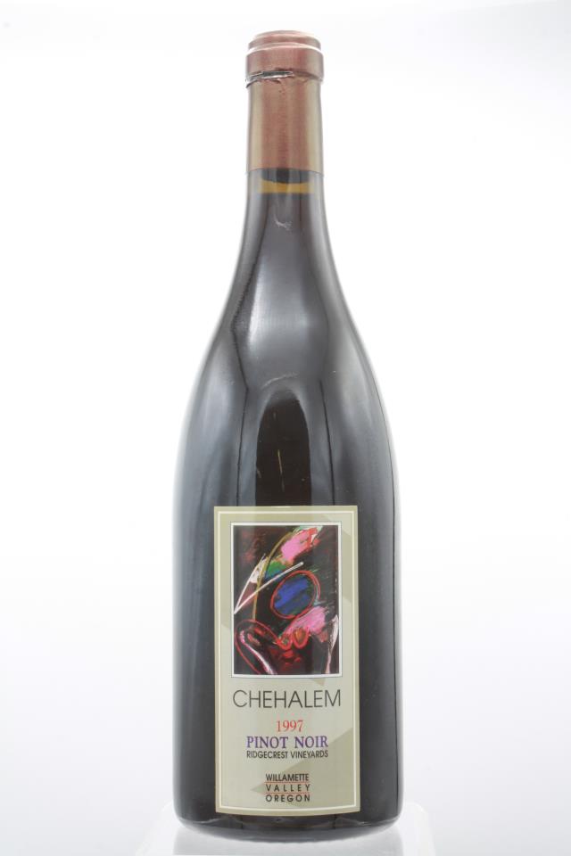 Chehalem Pinot Noir Ridgecrest Vineyards 1997