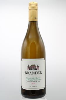 Brander Sauvignon Blanc La Presa Vineyard 2013