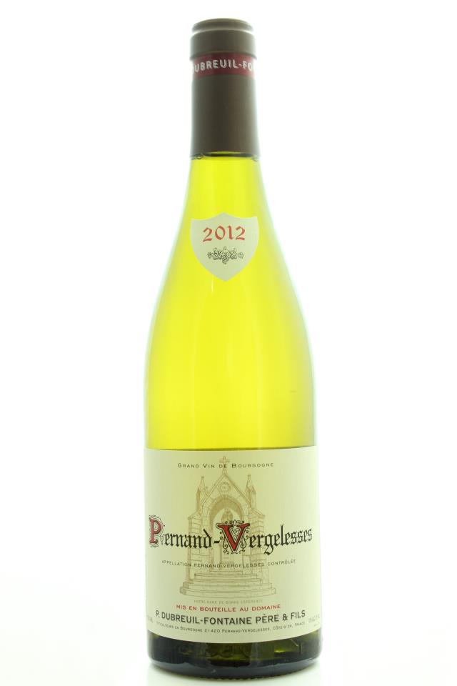 Dubreuil-Fontaine Pernand-Vergelesses Blanc 2012