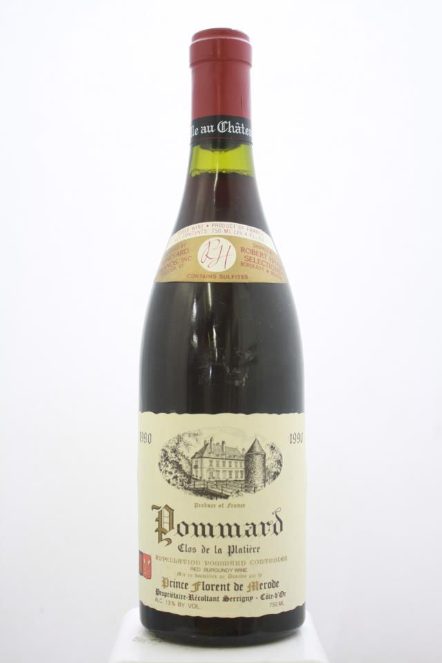 Prince Florent de Mérode Pommard Clos de la Platière 1990