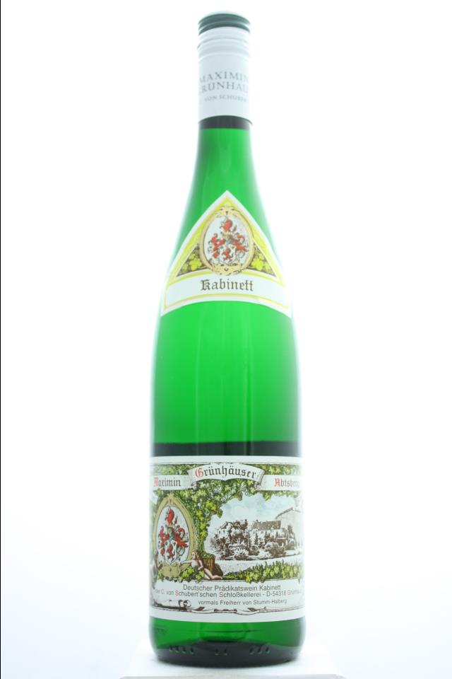 Carl von Schubert Maximin Grünhäuser Abtsberg Riesling Kabinett #13 2012