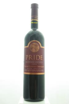 Pride Mountain Vineyards Cabernet Sauvignon Reserve 1996