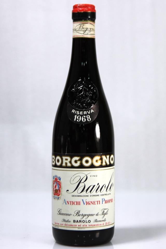 G. Borgogno Barolo Riserva 1968