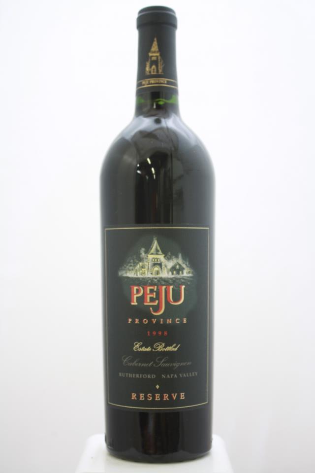 Peju Province Winery Cabernet Sauvignon Reserve 1998