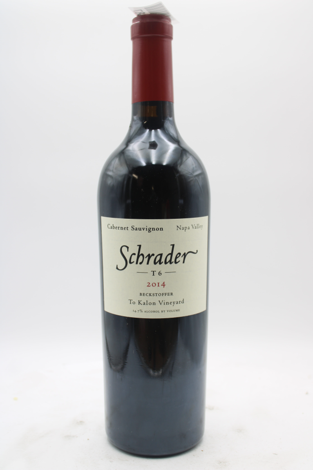 Schrader Cabernet Sauvignon T6 Beckstoffer To Kalon Vineyard 2014