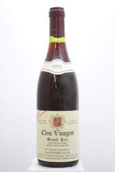 Jean Raphet Clos de Vougeot Cuvée Unique 1972