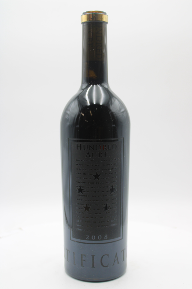 Hundred Acre Cabernet Sauvignon Estate Port Fortification 2008
