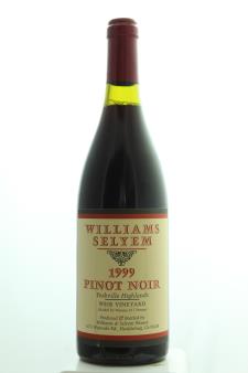 Williams Selyem Pinot Noir Weir Vineyard 1999