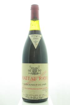 Château Rayas Châteauneuf-du-Pape Cuvée Réservé 1989