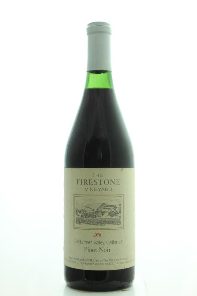 The Firestone Vineyard Pinot Noir 1978