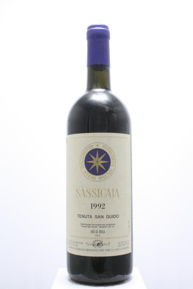 Tenuta San Guido Sassicaia 1992