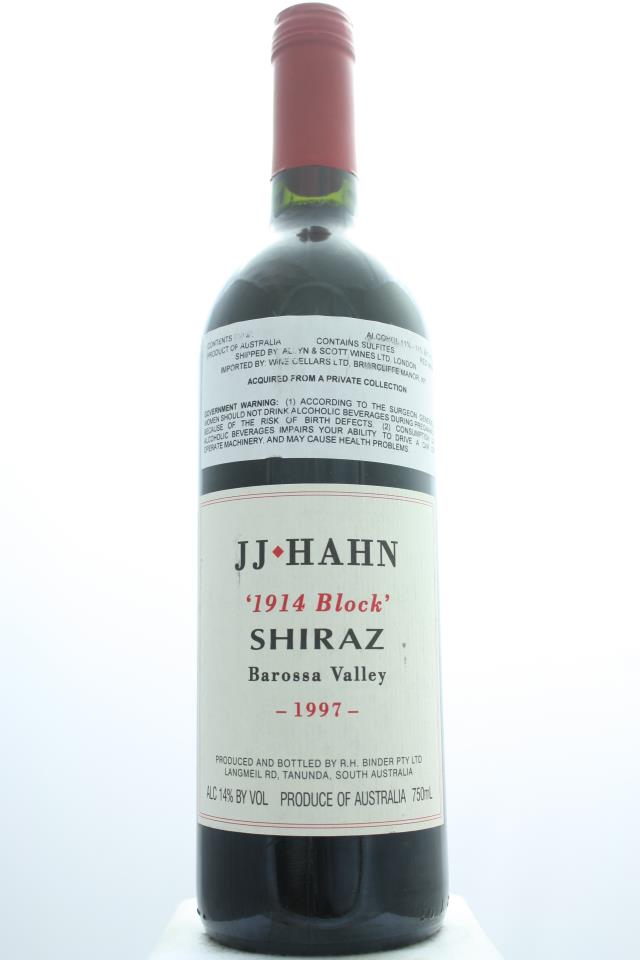 J.J. Hahn Shiraz 1914 Block 1997