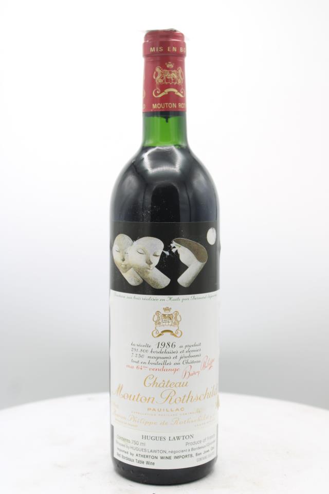Mouton Rothschild 1986