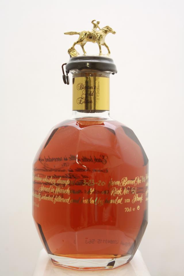 Blanton's Original Single Barrel Bourbon Whisky Gold Edition NV