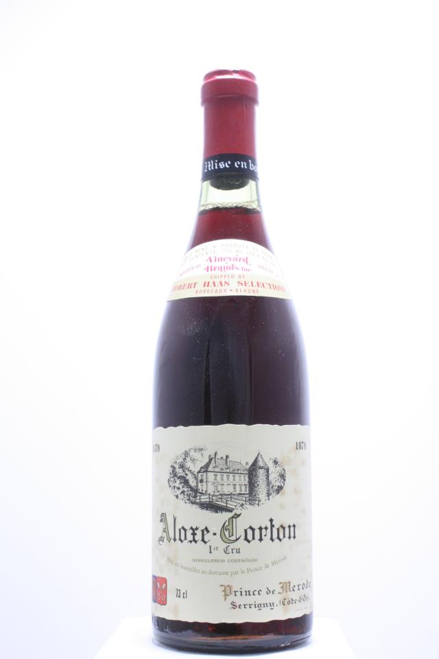 Prince de Mérode Aloxe-Corton 1er Cru 1976