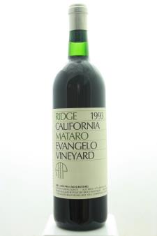Ridge Vineyards Mataro Evangelo Vineyard ATP 1993
