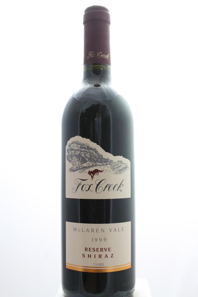 Fox Creek Shiraz Reserve 1999