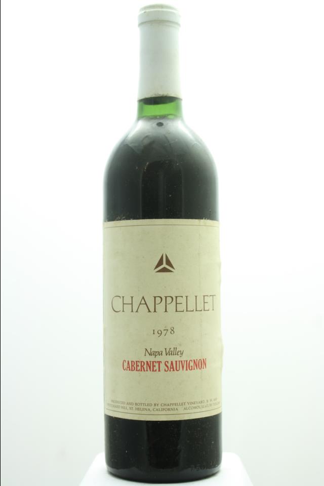 Chappellet Cabernet Sauvignon 1978