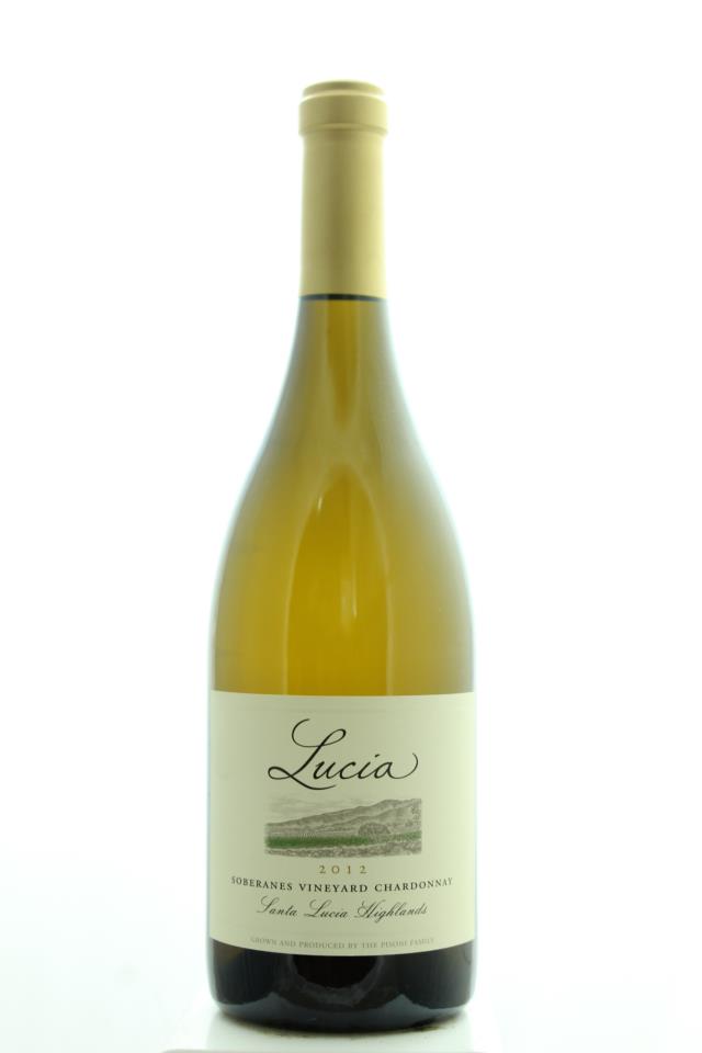 Lucia Vineyards Chardonnay Soberanes Vineyard 2012