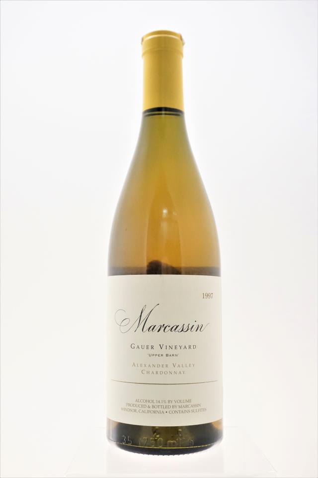Marcassin Chardonnay Gauer Vineyard Upper Barn 1997
