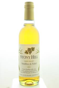 Stony Hill Vineyard Semillon de Soleil 2002