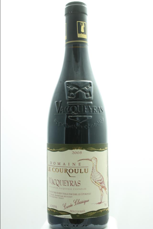 Le Couroulu Vacqueyras Cuvée Classique 2005