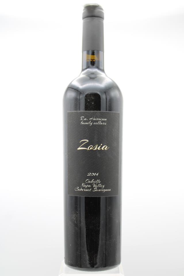 R.A. Harrison Family Cellars Cabernet Sauvignon Oakville Zosia 2014