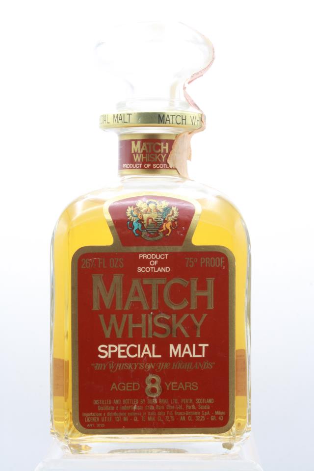 Match Whisky Special Malt 8 Year. NV