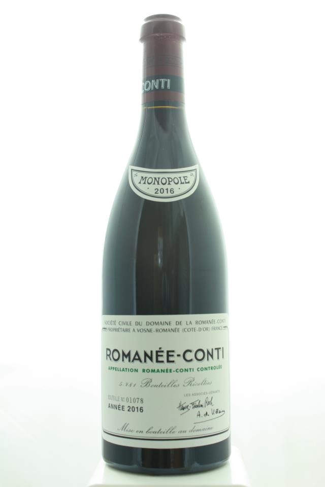 Domaine de la Romanée-Conti Romanée-Conti 2016