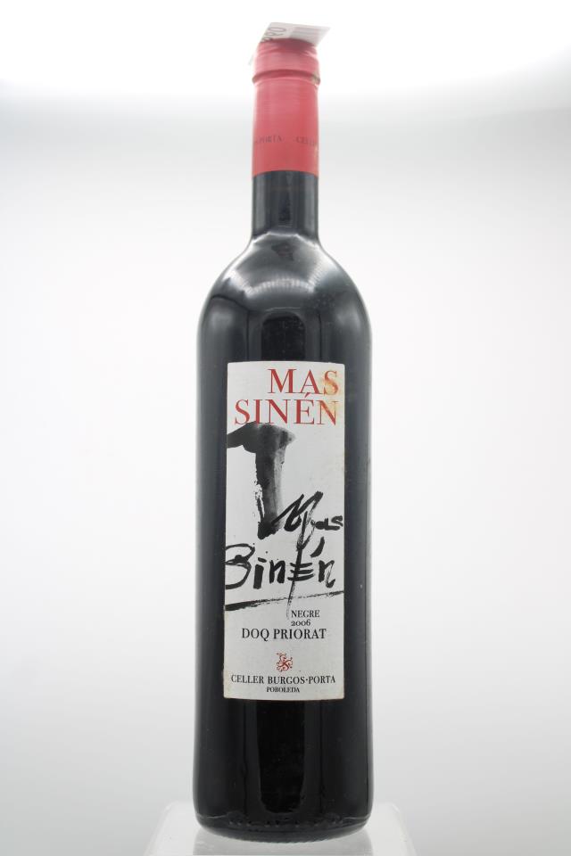 Celler Burgos Porta Priorat Mas Sinen Negre 2006