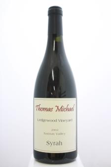 Thomas Michael Syrah Ledgewood Vineyard 2002