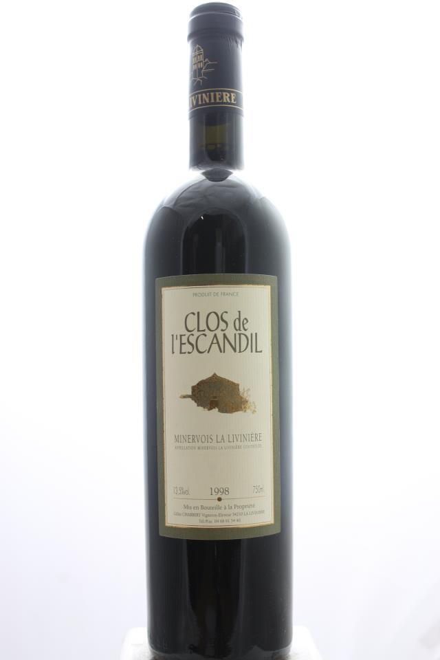 Gilles Chabbert Minervois La Livinière Clos de L'Escandil 1998