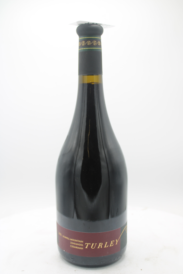 Turley Zinfandel Cedarman 2011
