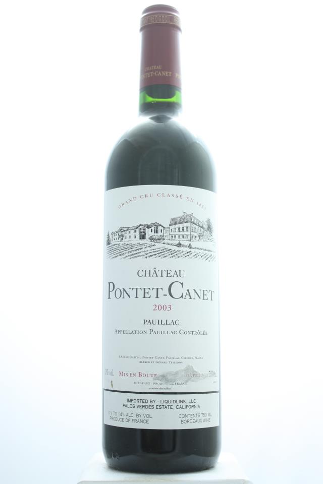 Pontet-Canet 2003