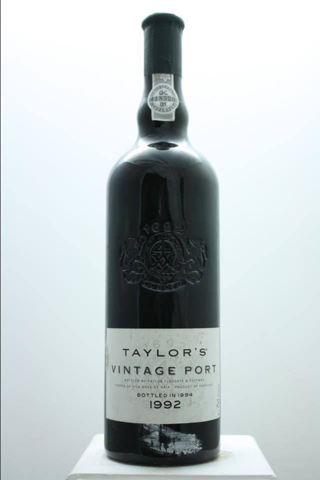 Taylor's Vintage Port 1992