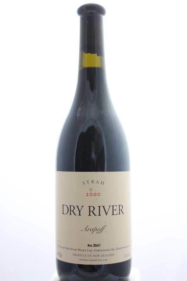 Dry River Syrah Arapoff 2000