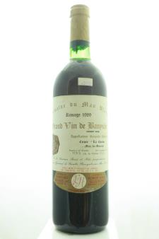 Dr. Parce Domaine du Mas Blanc Banyuls Cuvée La Coume 1989