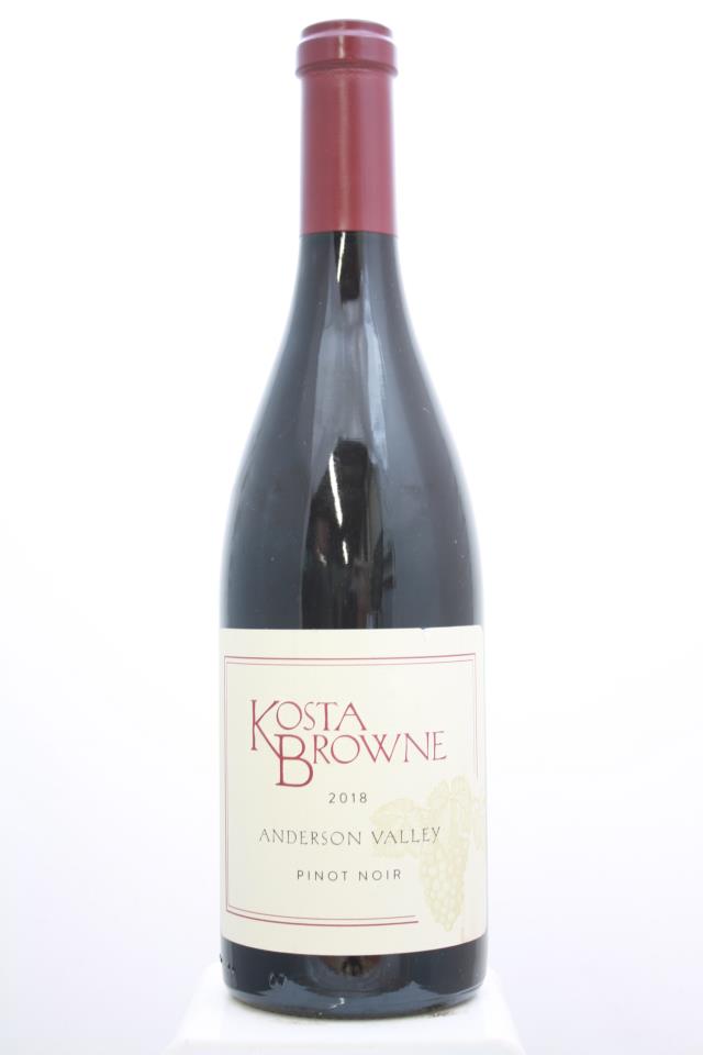 Kosta Browne Pinot Noir Anderson Valley 2018